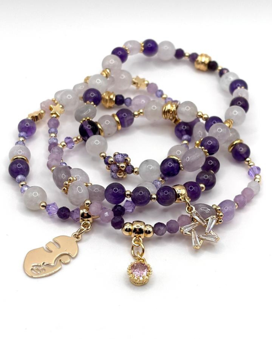 Pulsera Tango – Piedra Ágatha 4Pz