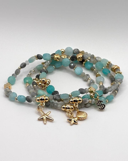 Pulseras Tango – Estrella de mar 4Pz