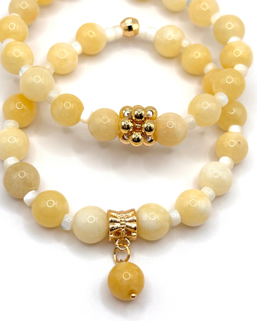 Pulseras Tango – Perlas Amarillas